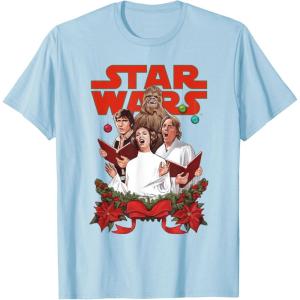 image:imageStar Wars Rebel Choir Funny Holiday TShirtBaby Blue