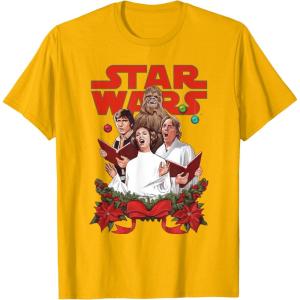 image:imageStar Wars Rebel Choir Funny Holiday TShirtGolden Yellow