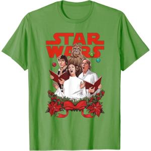 image:imageStar Wars Rebel Choir Funny Holiday TShirtGrass Green