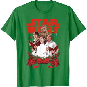 image:imageStar Wars Rebel Choir Funny Holiday TShirtKelly Green