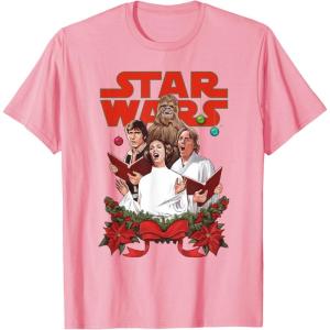 image:imageStar Wars Rebel Choir Funny Holiday TShirtPink