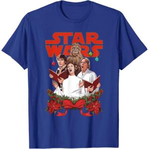image:imageStar Wars Rebel Choir Funny Holiday TShirtRoyal Blue