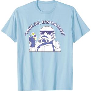image:imageStar Wars Stormtrooper Look Sir Easter Egg Funny TShirtBaby Blue