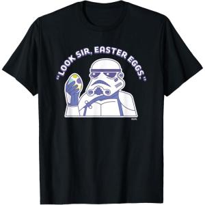 image:imageStar Wars Stormtrooper Look Sir Easter Egg Funny TShirtBlack