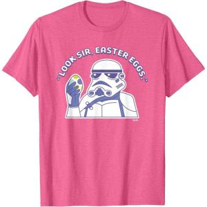 image:imageStar Wars Stormtrooper Look Sir Easter Egg Funny TShirtPink Heather