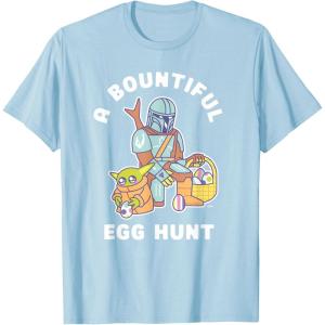 image:imageStar Wars The Mandalorian amp Grogu Bountiful Easter Egg Hunt TShirtBaby Blue