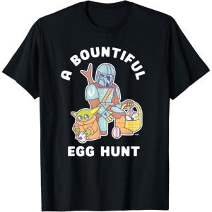 image:imageStar Wars The Mandalorian amp Grogu Bountiful Easter Egg Hunt TShirtBlack