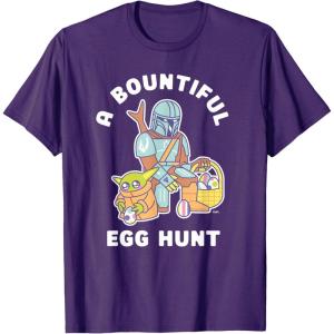 image:imageStar Wars The Mandalorian amp Grogu Bountiful Easter Egg Hunt TShirtPurple