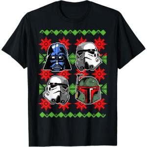 image:imageStar Wars Vader Storm Boba Ugly Christmas Sweater TShirt TShirtBlack