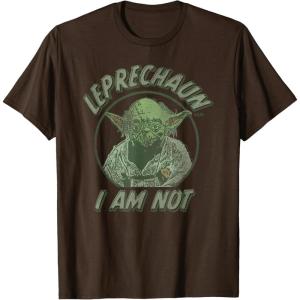 image:imageStar Wars Yoda St Patricks Day Leprechaun I Am Not TShirtBrown
