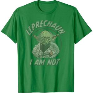 image:imageStar Wars Yoda St Patricks Day Leprechaun I Am Not TShirtKelly Green