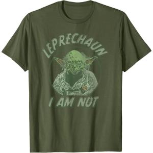 image:imageStar Wars Yoda St Patricks Day Leprechaun I Am Not TShirtOlive Green