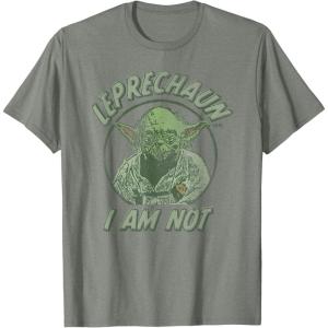 image:imageStar Wars Yoda St Patricks Day Leprechaun I Am Not TShirtOlive Heather