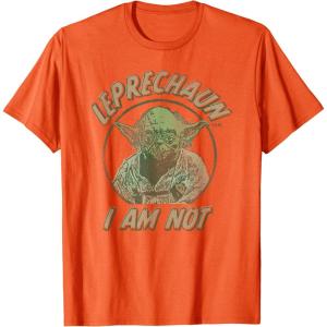 image:imageStar Wars Yoda St Patricks Day Leprechaun I Am Not TShirtOrange