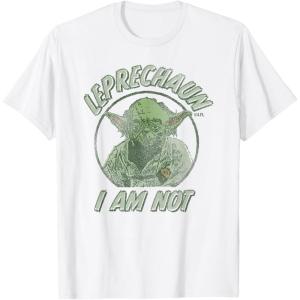 image:imageStar Wars Yoda St Patricks Day Leprechaun I Am Not TShirtWhite