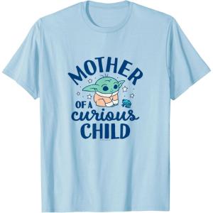 image:imageThe Mandalorian  Grogu  Mother of a Curious Child TShirtBaby Blue