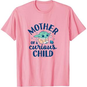 image:imageThe Mandalorian  Grogu  Mother of a Curious Child TShirtPink
