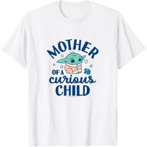 image:imageThe Mandalorian  Grogu  Mother of a Curious Child TShirtWhite