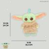 image:imageKids Preferred Star Wars The Mandalorian Grogu On The Go Sensory Toy  with Teether Crinkle Sounds Tactile Ribbons On The Go Strap for Ages 0 yrs