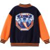 image:imageSTAR WARS Varsity Jacket Zipper Sweatshirt Snap Button Cardigan Boy Coat Girl Apparel Lightweight Outerwear Fall Cloth 213YStar Warsdeep Blue