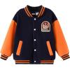 image:imageSTAR WARS Varsity Jacket Zipper Sweatshirt Snap Button Cardigan Boy Coat Girl Apparel Lightweight Outerwear Fall Cloth 213YStar Warsdeep Blue