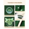 image:imageSTAR WARS Varsity Jacket Zipper Sweatshirt Snap Button Cardigan Boy Coat Girl Apparel Lightweight Outerwear Fall Cloth 213YStar Warsgreen