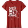 image:imageStar Wars ATAT ATST Dashing Through Snow Christmas TShirt TShirtCranberry Red