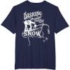 image:imageStar Wars ATAT ATST Dashing Through Snow Christmas TShirt TShirtNavy Blue