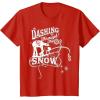 image:imageStar Wars ATAT ATST Dashing Through Snow Christmas TShirt TShirtRed