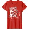 image:imageStar Wars ATAT ATST Dashing Through Snow Christmas TShirt TShirtRed