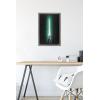 image:imageStar Wars Original Trilogy  Green Lightsaber Wall Poster 34L x 224W Premium Unframed VersionBarnwood Framed Version