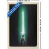image:imageStar Wars Original Trilogy  Green Lightsaber Wall Poster 34L x 224W Premium Unframed VersionBlonde Framed Version