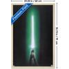 image:imageStar Wars Original Trilogy  Green Lightsaber Wall Poster 34L x 224W Premium Unframed VersionBlonde Framed Version