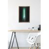 image:imageStar Wars Original Trilogy  Green Lightsaber Wall Poster 34L x 224W Premium Unframed VersionBronze Framed Version