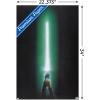 image:imageStar Wars Original Trilogy  Green Lightsaber Wall Poster 34L x 224W Premium Unframed VersionPremium Poster  Mount Bundle