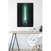image:imageStar Wars Original Trilogy  Green Lightsaber Wall Poster 34L x 224W Premium Unframed VersionPremium Unframed Version
