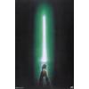 image:imageStar Wars Original Trilogy  Green Lightsaber Wall Poster 34L x 224W Premium Unframed VersionPremium Unframed Version