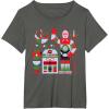 image:imageStar Wars R2D2 and C3PO Nordic Print Christmas Holiday TShirtAsphalt Grey