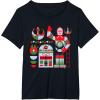 image:imageStar Wars R2D2 and C3PO Nordic Print Christmas Holiday TShirtBlack