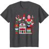 image:imageStar Wars R2D2 and C3PO Nordic Print Christmas Holiday TShirtDark Heather Grey