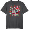image:imageStar Wars R2D2 and C3PO Nordic Print Christmas Holiday TShirtDark Heather Grey