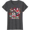 image:imageStar Wars R2D2 and C3PO Nordic Print Christmas Holiday TShirtDark Heather Grey