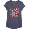 image:imageStar Wars R2D2 and C3PO Nordic Print Christmas Holiday TShirtHeather Blue
