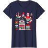 image:imageStar Wars R2D2 and C3PO Nordic Print Christmas Holiday TShirtNavy Blue