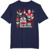 image:imageStar Wars R2D2 and C3PO Nordic Print Christmas Holiday TShirtNavy Blue