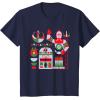 image:imageStar Wars R2D2 and C3PO Nordic Print Christmas Holiday TShirtNavy Blue