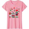 image:imageStar Wars R2D2 and C3PO Nordic Print Christmas Holiday TShirtPink