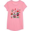 image:imageStar Wars R2D2 and C3PO Nordic Print Christmas Holiday TShirtPink