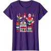 image:imageStar Wars R2D2 and C3PO Nordic Print Christmas Holiday TShirtPurple