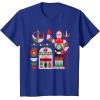 image:imageStar Wars R2D2 and C3PO Nordic Print Christmas Holiday TShirtRoyal Blue